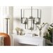 Beliani Candelabro PALAWAN Preto