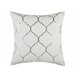 Beliani Cojín decorativo ALYSSUM 45x45 Branco/ Bege
