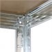 Pack 3 Prateleiras Modulares com 5 Prateleiras Ajustáveis ​​O91 Cinza