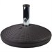 Base para guarda-sol circular Aktive antracite 41-51 mm Cinza