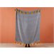 Beliani Manta SUNWAL Branco/ Preto