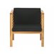 Beliani Conjunto lounge Madeira de acácia PACIFIC Castanho