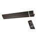 Sined HEAT BLACK 1500 Cerâmica de aquecimento infravermelho 1500W, preto Preto