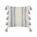 Beliani Almofada decorativa HELICONIA 45x45 Cinza