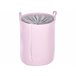 Beliani Cesto de roupa ARCHA Rosa