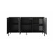 Aparador LARS 153 3D2S 40 Preto