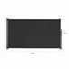 Toldo lateral exterior Mulhacen extensível 300x10 Preto