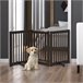 Barreira de Segurança Cães MDF PawHut Castanho