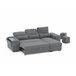 Chaise longue com cama HOXTON Chaise longue com cama HOXTON Cinza