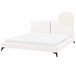 Beliani Cama Bouclé MELLE 195x240 Branco