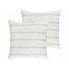 Beliani Almofada decorativa MILAS Branco