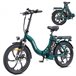 Bicicleta Elétrica HillMiles MilePort 1 – Motor 250W Bateria 36V13Ah Verde
