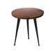 Beliani Conjunto de mesas DENNY 45x45 Castanho