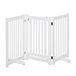 Barreira de Segurança Cães MDF PawHut Branco
