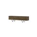 Móvel de tv GIACOMO 3 portas 160 cm Castanho