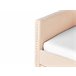 Beliani Cama com estrado Bouclé TROYES 99x213 Bege