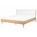 Beliani Cama com estrado MDF SERRIS 168x215 Castanho