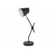 Beliani Lámpara de mesa HORTON Preto