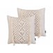 Beliani Almofada decorativa KALAM 45x45 Bege