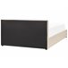 Beliani Cama baú Veludo BOUSSE 151x219 Bege