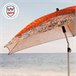 Aktive Guarda-sol estrela do mar inclinável UV40 c/capa Verde