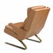 Poltrona de couro Camel Camel