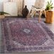 ANDRE 2288 Tapete oriental vintage antiderrapante bordô 160x220 GranÁ