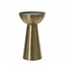 Pedestal COPE em ferro castanho escuro Castanho