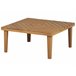 Beliani Conjunto lounge Madeira de acácia BARATTI Creme