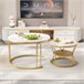 Mesa de centro, mesa auxiliar, mesa auxiliar 70x70 Branco