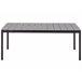 Beliani Mesa extensível TOFANE 198x90 Cinza