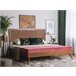 Beliani Cama com estrado MDF ISTRES 169x205 Castanho