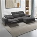 Chaise longue relax elétrico ANDY Chaise longue relax elétrico ANDY Cinza Escuro