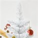 Árvore de Natal Artificial HOMCOM 830-544V02WT Branco