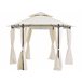 Beliani Pérgola de Jardim PORTEL 350x350 Bege
