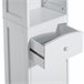 Armário Polivalente MDF HOMCOM, casa - casa de banho 34 Branco