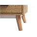 Beliani Mesa de TV FORESTER 120 Castanho