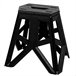 Aktive Taburete plegable camping extraresistente Preto