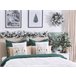 Beliani Almofada decorativa DONNER Branco/ Bege
