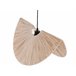 Beliani Candeeiro de tecto HERRON Natural