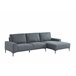 Chaise longue DANTE Cinza