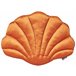 Beliani Almofada decorativa CONSOLIDA 47x35 Laranja