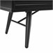 Cómoda EMILY 90x80x40cm 3 gavetas pretas Preto