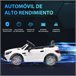Carro Elétrico Polipropileno (PP) e Metal AIYAPLAY Branco