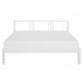 Beliani Cama Madera de pino VANNES 167x209 Branco