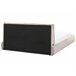 Beliani Cama com estrado Bombazine VINAY 176x233 Bege