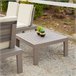 Mesa de centro exterior Wave Castanho