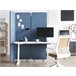 Beliani Biombo dobrável STANDI 184x30 Azul