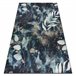 ANDRE 1336 Tapete Folhas antiderrapante 120x170 Azul/ Verde