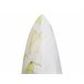 Beliani Almofada decorativa PEPEROMIA Branco